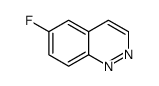 Cinnoline, 6-fluoro- (9CI) structure