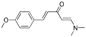 1-(DIMETHYLAMINO)-5-(4-METHOXYPHENYL)-1,4-PENTADIEN-3-ONE结构式