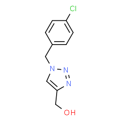 1-(4-Chlorobenzyl)-4-(hydroxymethyl)-1H-1,2,3-triazole structure