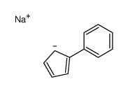 sodium,cyclopenta-2,4-dien-1-ylbenzene结构式