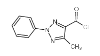 5-Methyl-2-phenyl-2H-1,2,3-triazole-4-carbonyl chloride picture