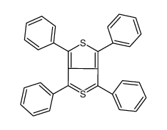 1,3,4,6-tetraphenylthieno[3,4-c]thiophene Structure