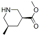 3-Piperidinecarboxylicacid,5-methyl-,methylester,(3S,5R)-(9CI)结构式