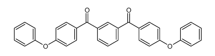 [3-(4-phenoxybenzoyl)phenyl]-(4-phenoxyphenyl)methanone结构式