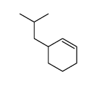 3-(2-Methylpropyl)-1-cyclohexene Structure