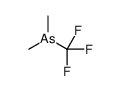 dimethyl-(trifluoromethyl)arsane Structure
