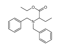 ethyl 2-(dibenzylamino)butanoate Structure