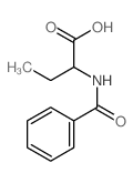 2-benzamidobutanoic acid structure