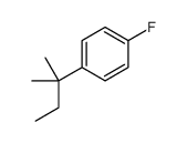 1-fluoro-4-(2-methylbutan-2-yl)benzene Structure