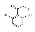 2-chloro-1-(2,6-dihydroxyphenyl)ethanone结构式
