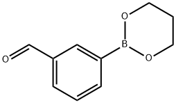 3-甲酰基苯硼酸-1,3-丙二醇酯结构式