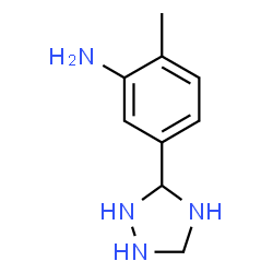 2-methyl-5-(4H-[1,2,4]triazol-3-yl)-phenylamine结构式