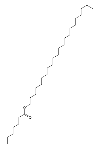 Heptanoic acid docosyl ester structure