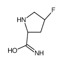 4-Fluoro-L-prolinamide Structure