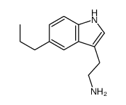 2-(5-propyl-1H-indol-3-yl)ethanamine Structure