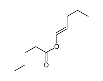 pent-1-enyl pentanoate Structure