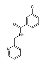 3-chloro-N-pyridin-2-ylmethyl-benzamide Structure