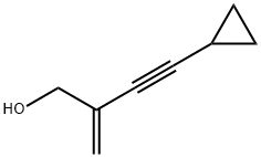3-Butyn-1-ol, 4-cyclopropyl-2-methylene-结构式