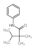Butanamide, 2,2,3-trimethyl-N-phenyl-结构式