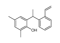 2-[1-(2-ethenylphenyl)ethyl]-4,6-dimethylphenol结构式