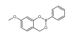 7-methoxy-2-phenyl-4H-benzo[1,3,2]dioxaborinine结构式