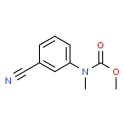 Carbamic acid,(3-cyanophenyl)methyl-,methyl ester (9CI) Structure