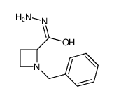 1-benzyl-2-azetidinecarbohydrazide(SALTDATA: FREE)结构式