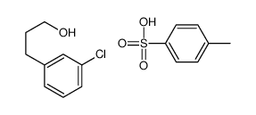 3-(3-chlorophenyl)propan-1-ol,4-methylbenzenesulfonic acid Structure