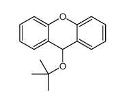 9-[(2-methylpropan-2-yl)oxy]-9H-xanthene Structure