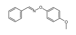 anti-O-(p-Methoxyphenyl)-benzaldoxim Structure