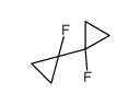 1-fluoro-1-(1-fluorocyclopropyl)cyclopropane结构式