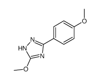 3-methoxy-5-(4-methoxyphenyl)-1H-1,2,4-triazole Structure
