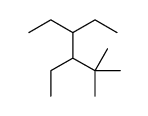 3,4-diethyl-2,2-dimethylhexane Structure