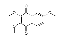 6-Methoxy-2,3-dimethoxy-1,4-naphthoquinone Structure