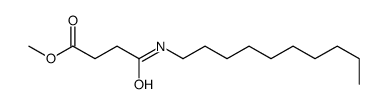 methyl 4-(decylamino)-4-oxobutanoate Structure