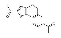 1-(2-acetyl-4,5-dihydrobenzo[g][1]benzothiol-7-yl)ethanone Structure