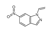 1-ethenyl-6-nitroindazole结构式