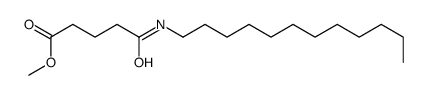 methyl 5-(dodecylamino)-5-oxopentanoate结构式