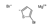magnesium,5-bromo-2H-thiophen-2-ide,bromide Structure