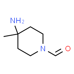 1-Piperidinecarboxaldehyde, 4-amino-4-methyl- (9CI) Structure