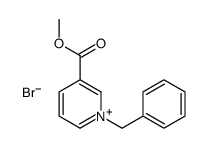 methyl 1-benzylpyridin-1-ium-3-carboxylate,bromide Structure