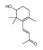 4-(5-hydroxy-2,6,6-trimethylcyclohexen-1-yl)but-3-en-2-one Structure
