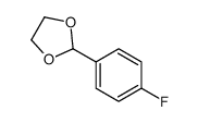 2-(4-Fluorophenyl)1,3-dioxolane structure