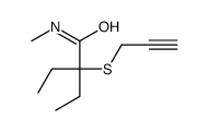 2-Ethyl-N-methyl-2-(2-propynylthio)butyramide picture