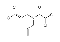N-allyl-N-(3,3-dichloroallyl)-dichloroacetamide结构式