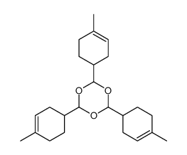 2,4,6-tris(4-methylcyclohex-3-en-1-yl)-1,3,5-trioxane Structure