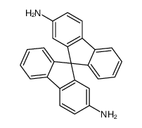 9,9'-螺二[9H-芴]-2,2'-二胺结构式