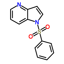 1-(苯基磺酰基)-4-氮杂吲哚图片