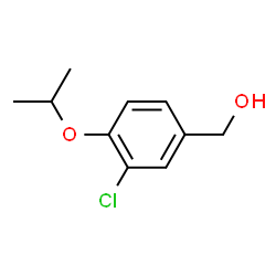 (3-Chloro-4-propan-2-yloxyphenyl)methanol structure