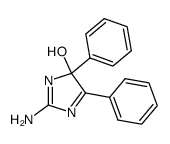 2-amino-4,5-diphenyl-4H-imidazol-4-ol Structure